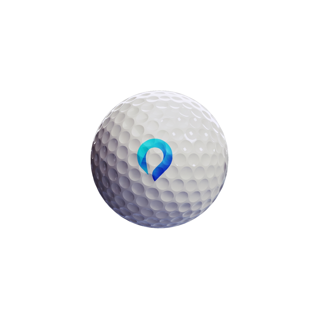 Outer surface of golf ball