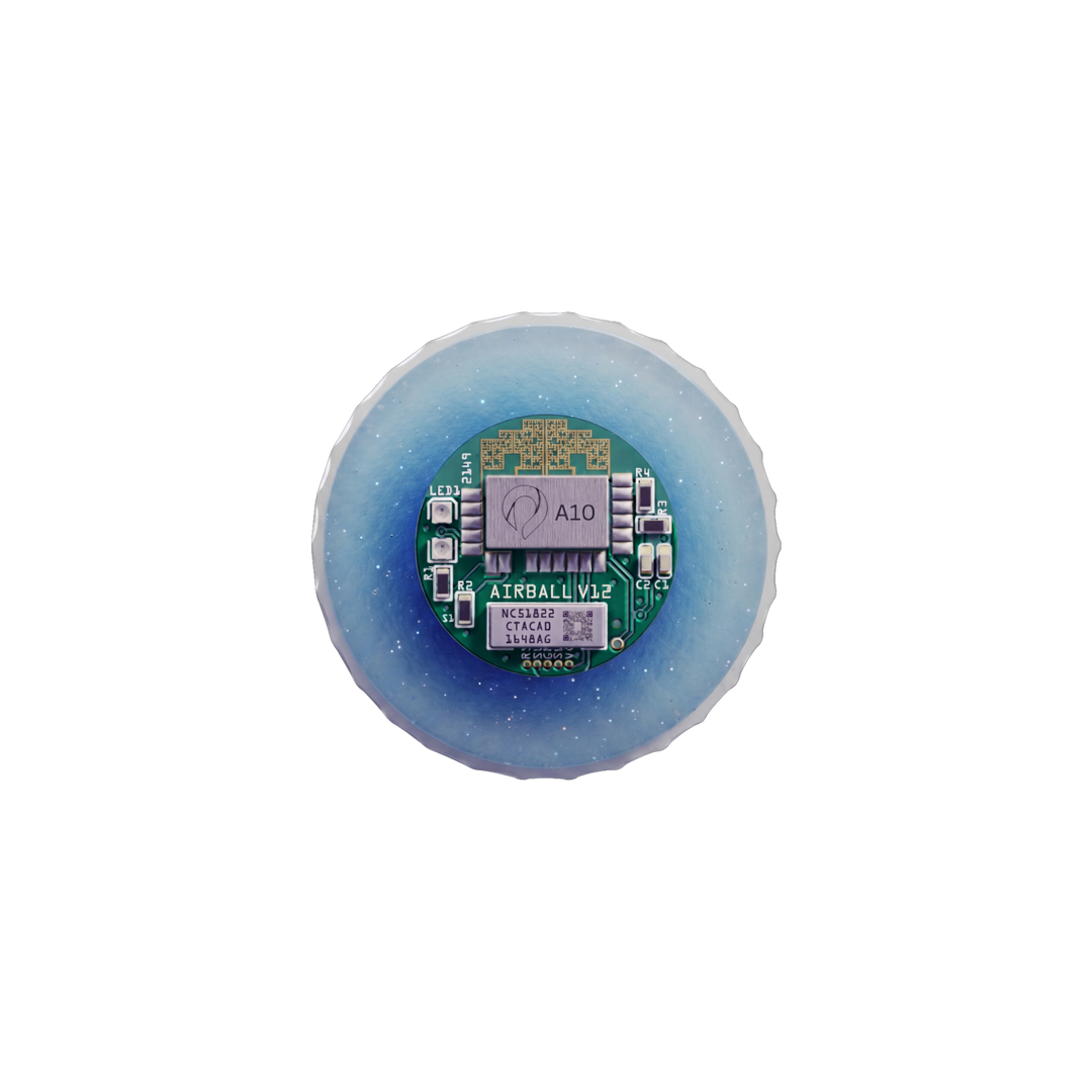 Interior of golf ball